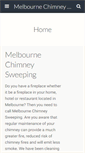 Mobile Screenshot of melbournechimneysweeping.com.au